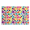 Colorful Cow Pattern Print Placemat