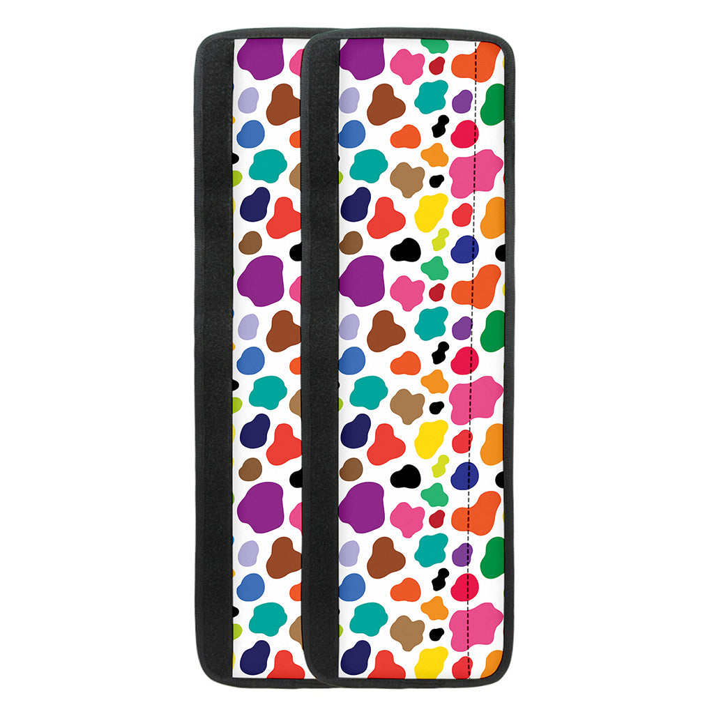 Colorful Cow Pattern Print Refrigerator Handle Covers
