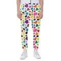 Colorful Cow Pattern Print Joggers