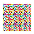 Colorful Cow Pattern Print Silk Bandana