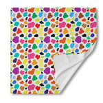 Colorful Cow Pattern Print Silk Bandana