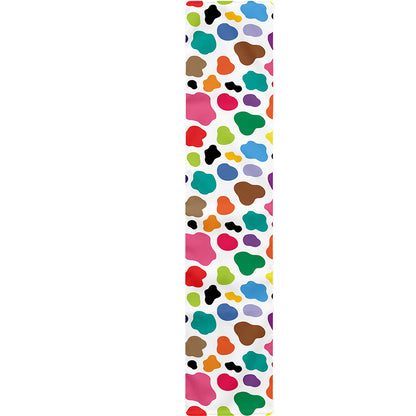 Colorful Cow Pattern Print Table Runner