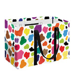 Colorful Cow Pattern Print Utility Tote Bag