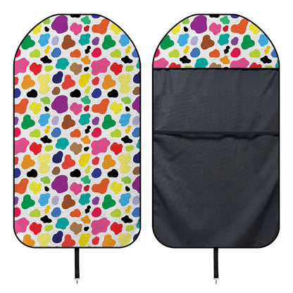 Colorful Cow Pattern Print Waterproof Car Seat Cover