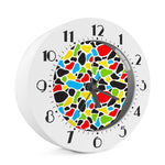 Colorful Cow Print Alarm Clock