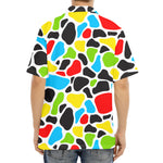 Colorful Cow Print Aloha Shirt