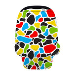 Colorful Cow Print Baby Seat Cover
