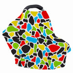 Colorful Cow Print Baby Seat Cover