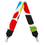 Colorful Cow Print Bag Strap