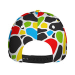 Colorful Cow Print Baseball Cap