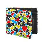 Colorful Cow Print Bifold Wallet