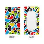 Colorful Cow Print Changing Pad Cover