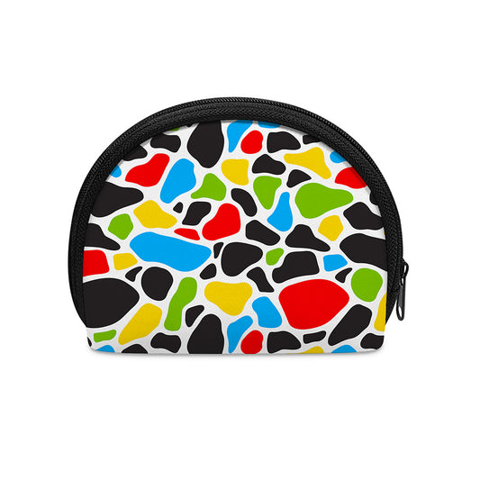 Colorful Cow Print Coin Purse