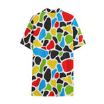 Colorful Cow Print Cotton Hawaiian Shirt