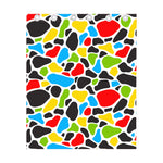 Colorful Cow Print Curtain