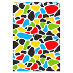 Colorful Cow Print Curtain