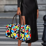 Colorful Cow Print Duffle Bag