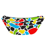 Colorful Cow Print Fanny Pack
