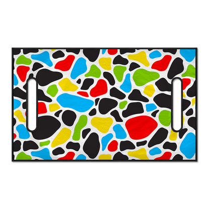 Colorful Cow Print Golf Cart Seat Cover
