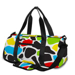 Colorful Cow Print Gym Bag