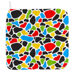 Colorful Cow Print Hand Towel