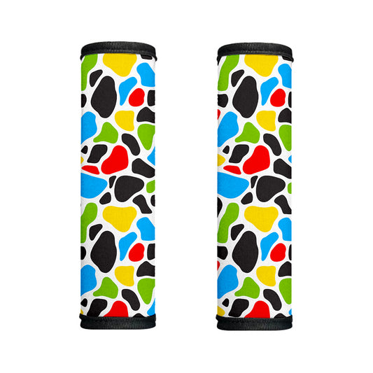 Colorful Cow Print Handle Covers