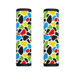 Colorful Cow Print Handle Covers