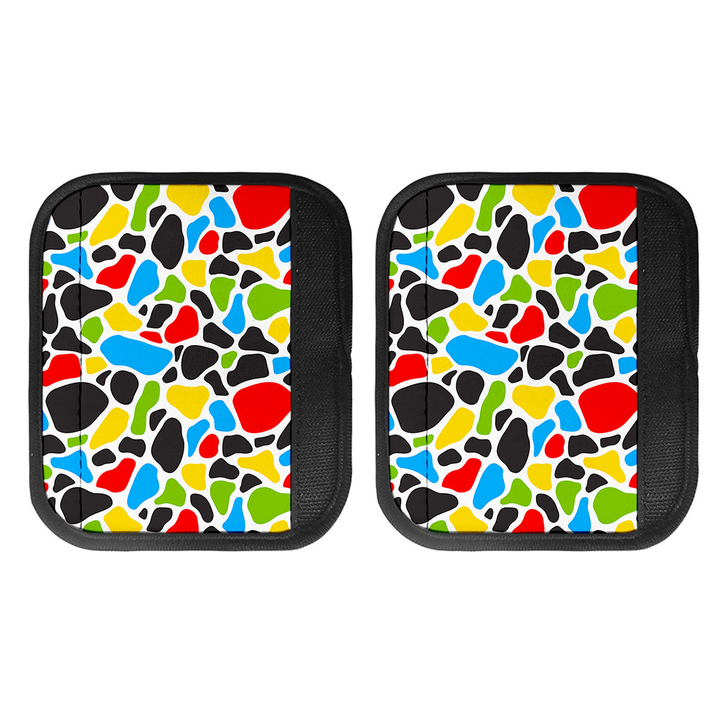 Colorful Cow Print Handle Covers