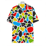 Colorful Cow Print Hawaiian Shirt