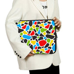 Colorful Cow Print Laptop Sleeve