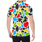 Colorful Cow Print Men's Shirt