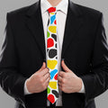 Colorful Cow Print Necktie