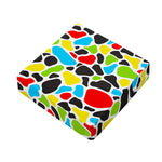 Colorful Cow Print Outdoor Seat Cushion Cover