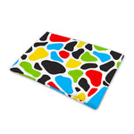 Colorful Cow Print Pet Cooling Mat Cover