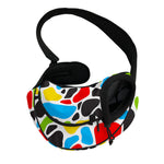 Colorful Cow Print Pet Sling Carrier