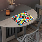 Colorful Cow Print Placemat