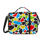 Colorful Cow Print Shoulder Strap Bible Bag
