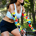 Colorful Cow Print Sun Protection Arm Sleeves