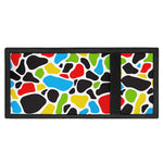 Colorful Cow Print Trifold Wallet
