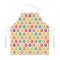 Colorful Cute Easter Eggs Pattern Print Adjustable Apron