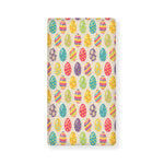 Colorful Cute Easter Eggs Pattern Print Baby Crib Sheet