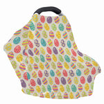 Colorful Cute Easter Eggs Pattern Print Baby Seat Cover