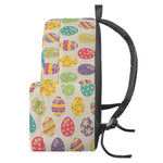 Colorful Cute Easter Eggs Pattern Print Backpack
