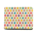 Colorful Cute Easter Eggs Pattern Print Bifold Wallet