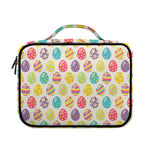 Colorful Cute Easter Eggs Pattern Print Briefcase Bible Bag
