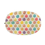Colorful Cute Easter Eggs Pattern Print Car Side Mirror Covers