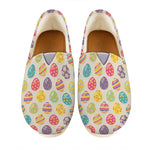 Colorful Cute Easter Eggs Pattern Print Casual Shoes