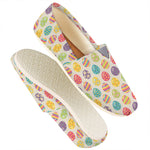 Colorful Cute Easter Eggs Pattern Print Casual Shoes