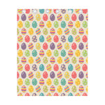 Colorful Cute Easter Eggs Pattern Print Curtain