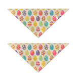 Colorful Cute Easter Eggs Pattern Print Dog Bandana